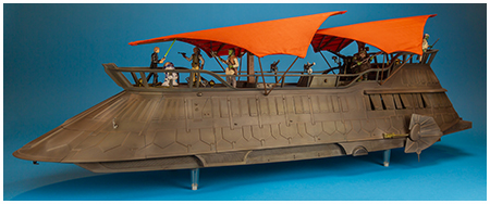 Jabba's Sail Barge (Khetanna) 3.75-Inch Vehicle from Hasbro