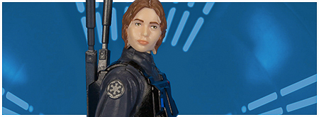 Sergeant Jyn Erso (Imperial Ground Crew Disguise) from Hasbro's Rogue One Collection