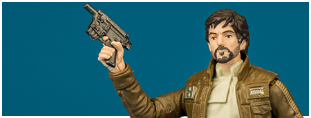 Captain Cassian Andor - Walmart exclusive The Black Series 3.75-inch action figure collection from Hasbro